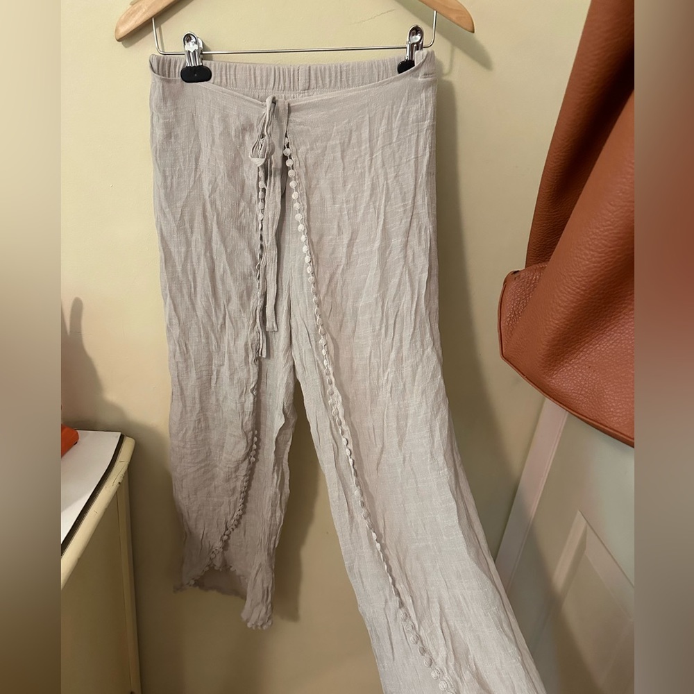 Linen beach pants